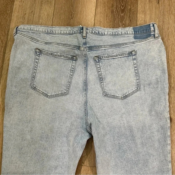 Abercrombie & Fitch The 90s Slim Straight Ultra High Rise Size 24R x 37 NWT - Picture 9 of 10